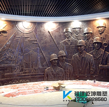 萍乡钢铁厂浮雕